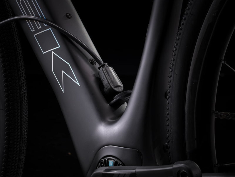 Trek Domane+ SLR 9 eTap Electric Carbon Road Bike 2024 in Matte Deep Smoke-5